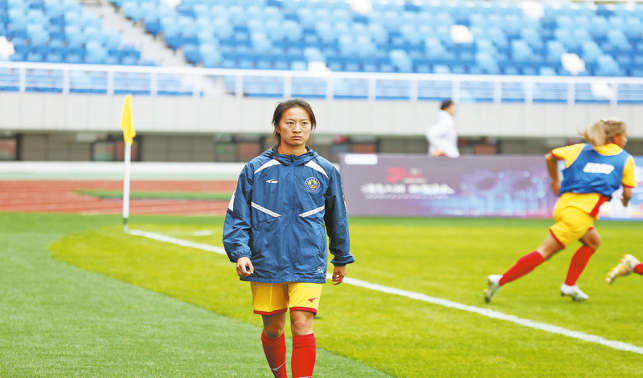 女足運動員田雨謠圓夢北體大