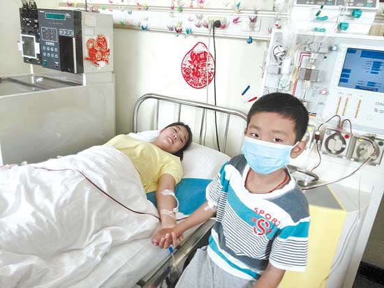 采集造血干細(xì)胞第一天,小天宇來(lái)給我加油打氣!采集造血干細(xì)胞第一天,小天宇來(lái)給我加油打氣!